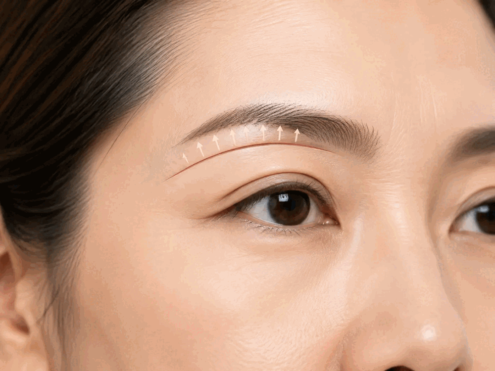 Sub-Brow-Lift · Methode & Analyse 1